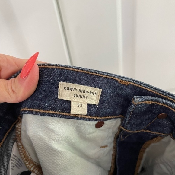 NWOT Madewell Curvy 10” High Rise Jean Moreaux Dark Wash - 23 - Picture 7 of 10